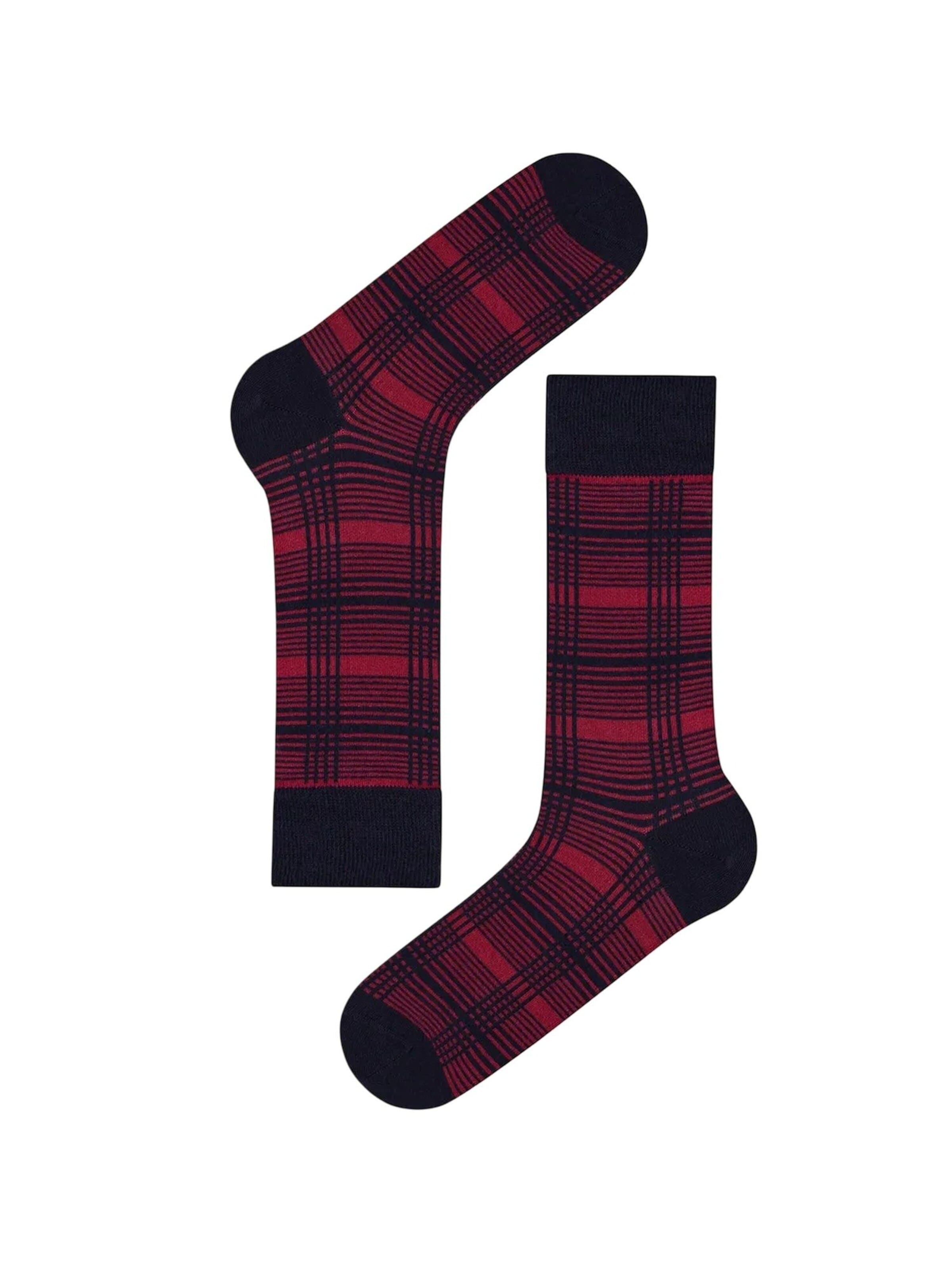 Chaussettes 'PENTI Herren Ski Buddy Socken im Neujahrs-Muster, 2er-Pack' Penti en mélange de couleurs