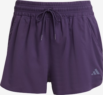 ADIDAS PERFORMANCE Спортивные штаны 'CLUB' в Лиловый: спереди