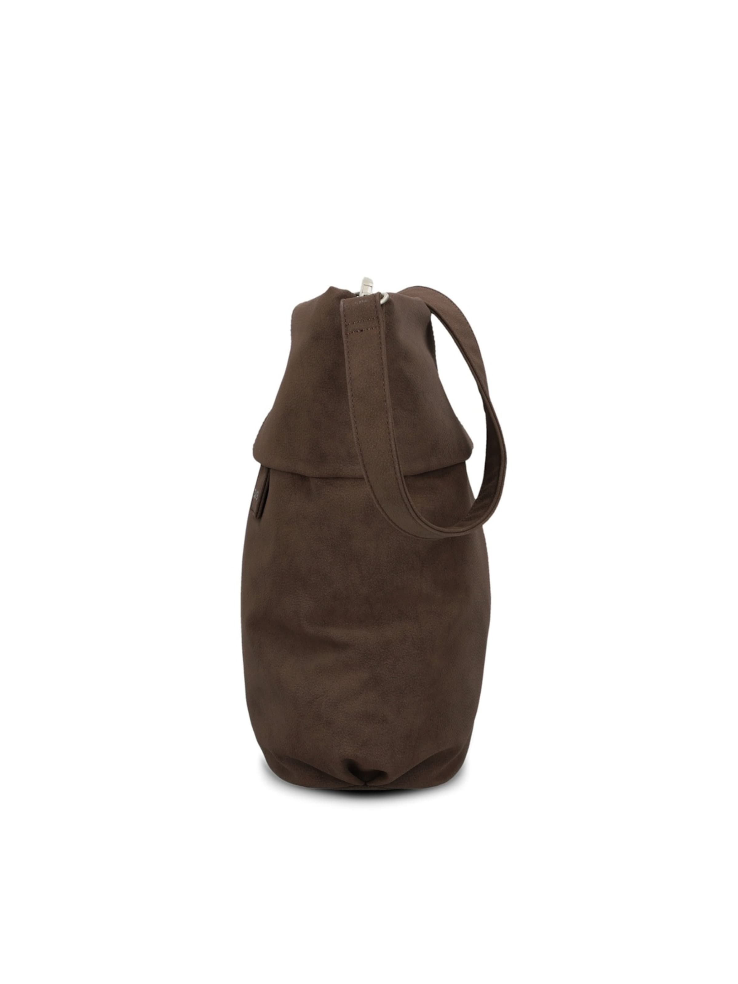 Borsa a spalla 'MADEMOISELLE.M M12' di ZWEI in marrone