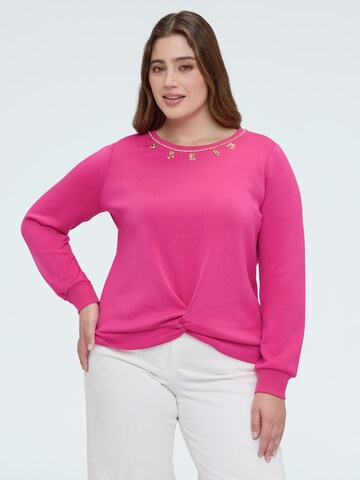 Fiorella Rubino Sweatshirt in Roze