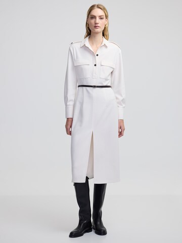 Ipekyol Blousejurk in Beige: voorkant