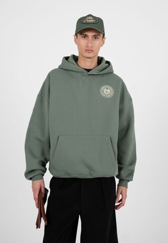 Prohibited - Sudadera 'Horse Racer' en verde