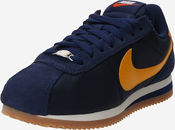 Baskets basses 'CORTEZ' Nike Sportswear en bleu : devant