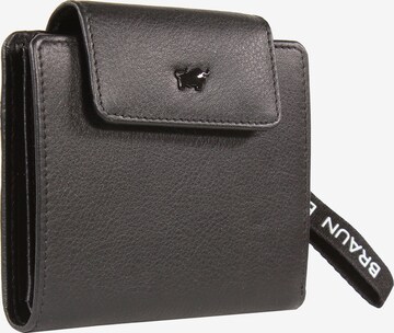 Braun Büffel Wallet 'Capri S' in Black