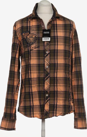 CAMP DAVID Button Up Shirt in L in Mixed colors: front
