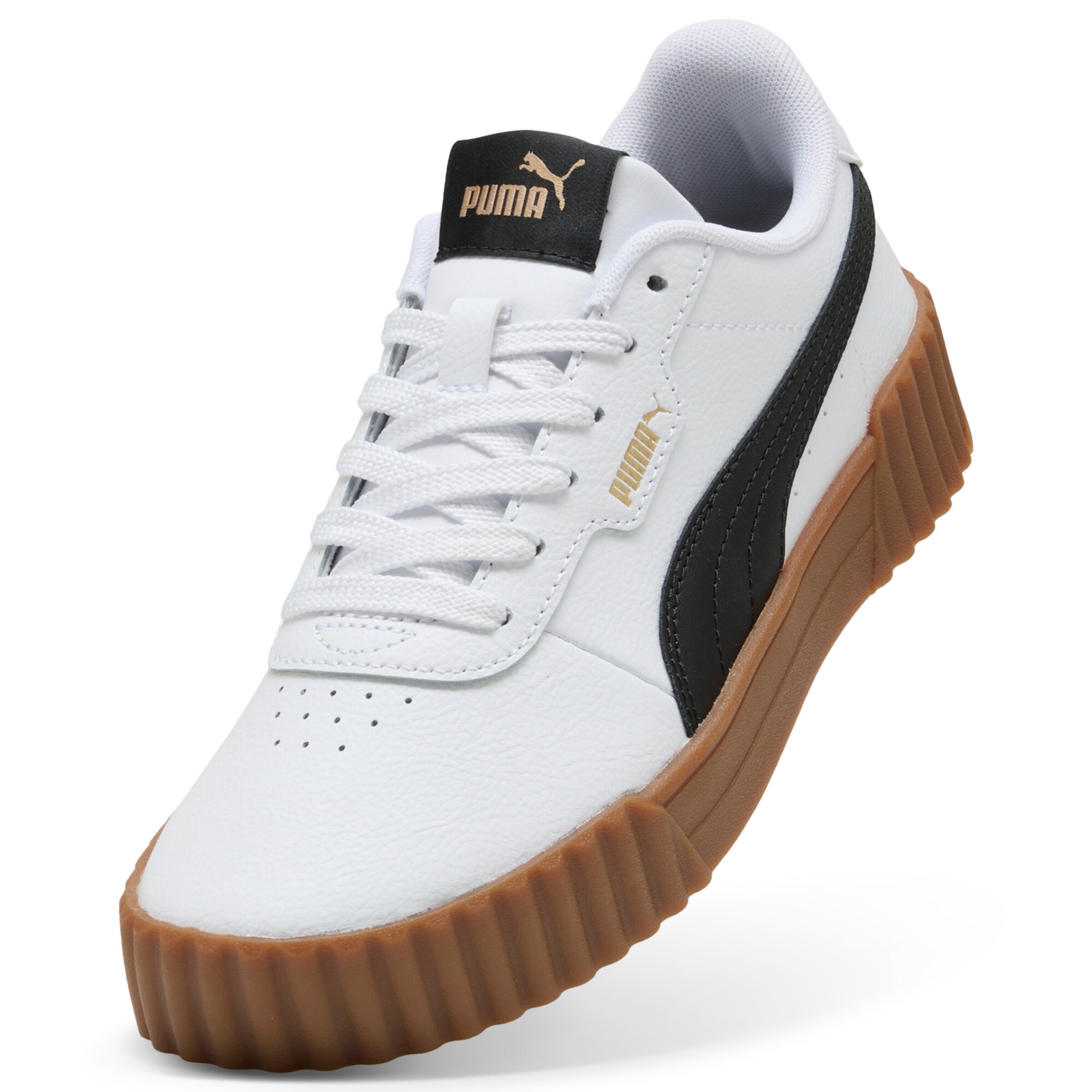 PUMA Platform trainers 'Carina 3.0' in White: front