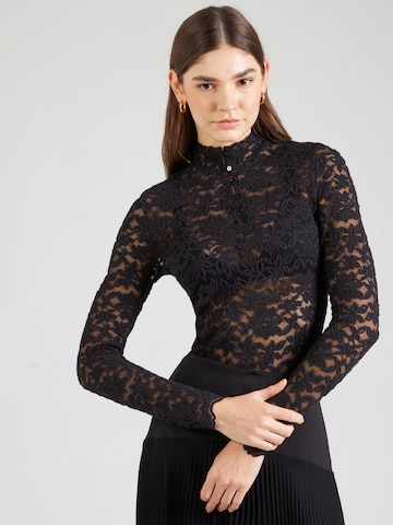 rosemunde Bluse 'Delicia' in Schwarz: Vorderseite