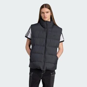 Gilet ADIDAS ORIGINALS en noir : devant