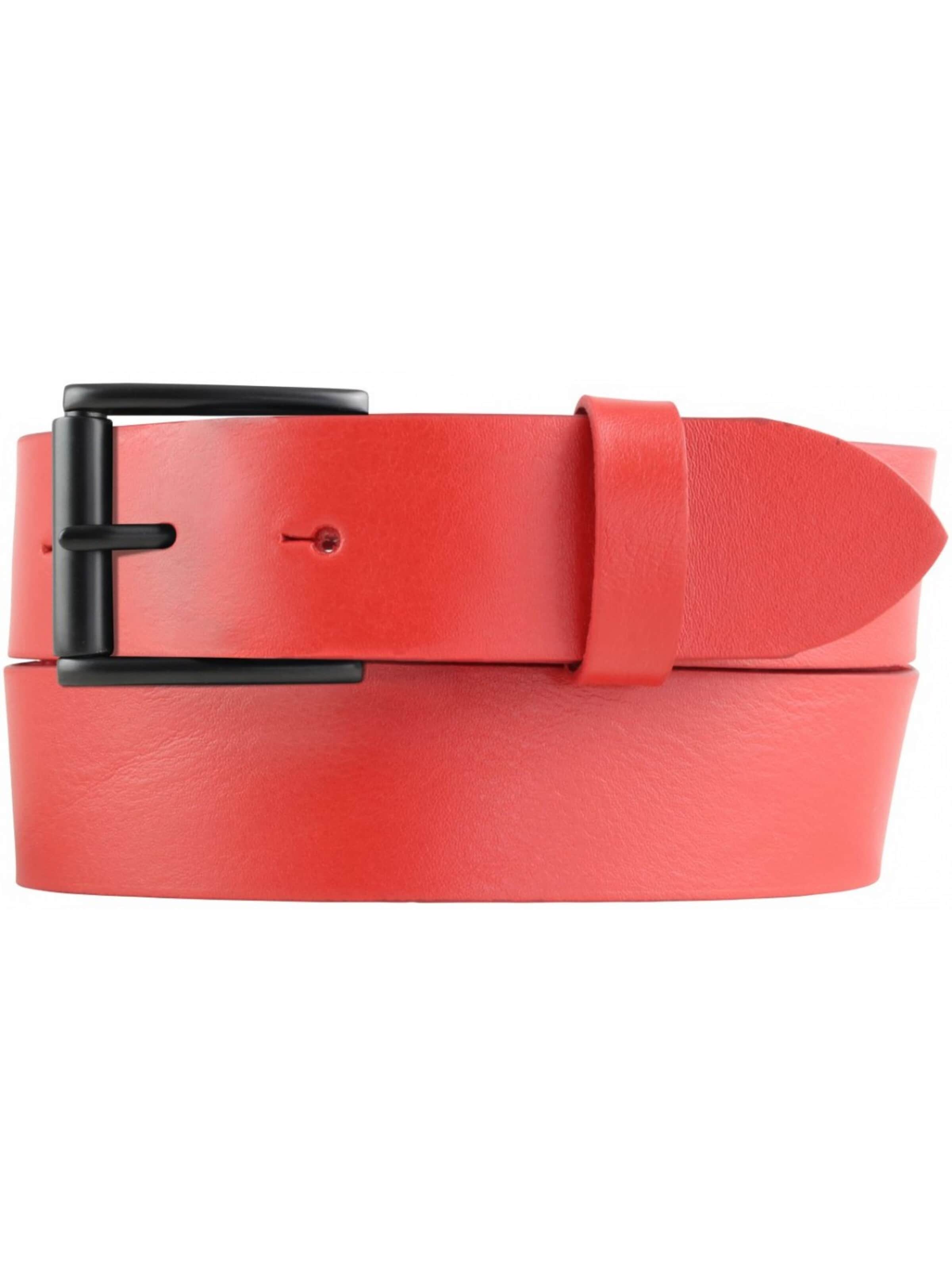 BELTINGER Gürtel 'Irise'‌‌ in Rot: Vorderseite