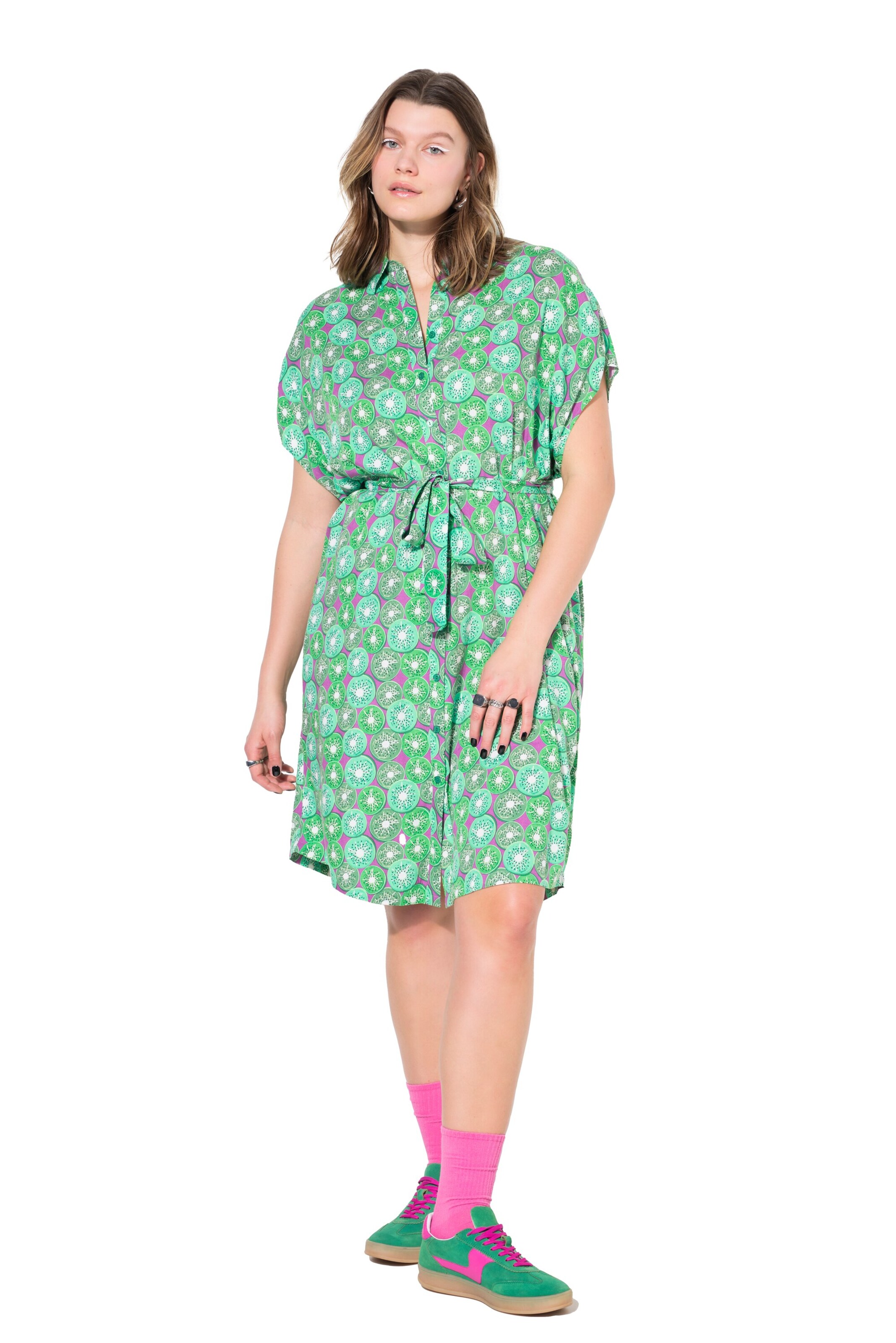 Studio Untold Kleid in Grün: Vorderseite