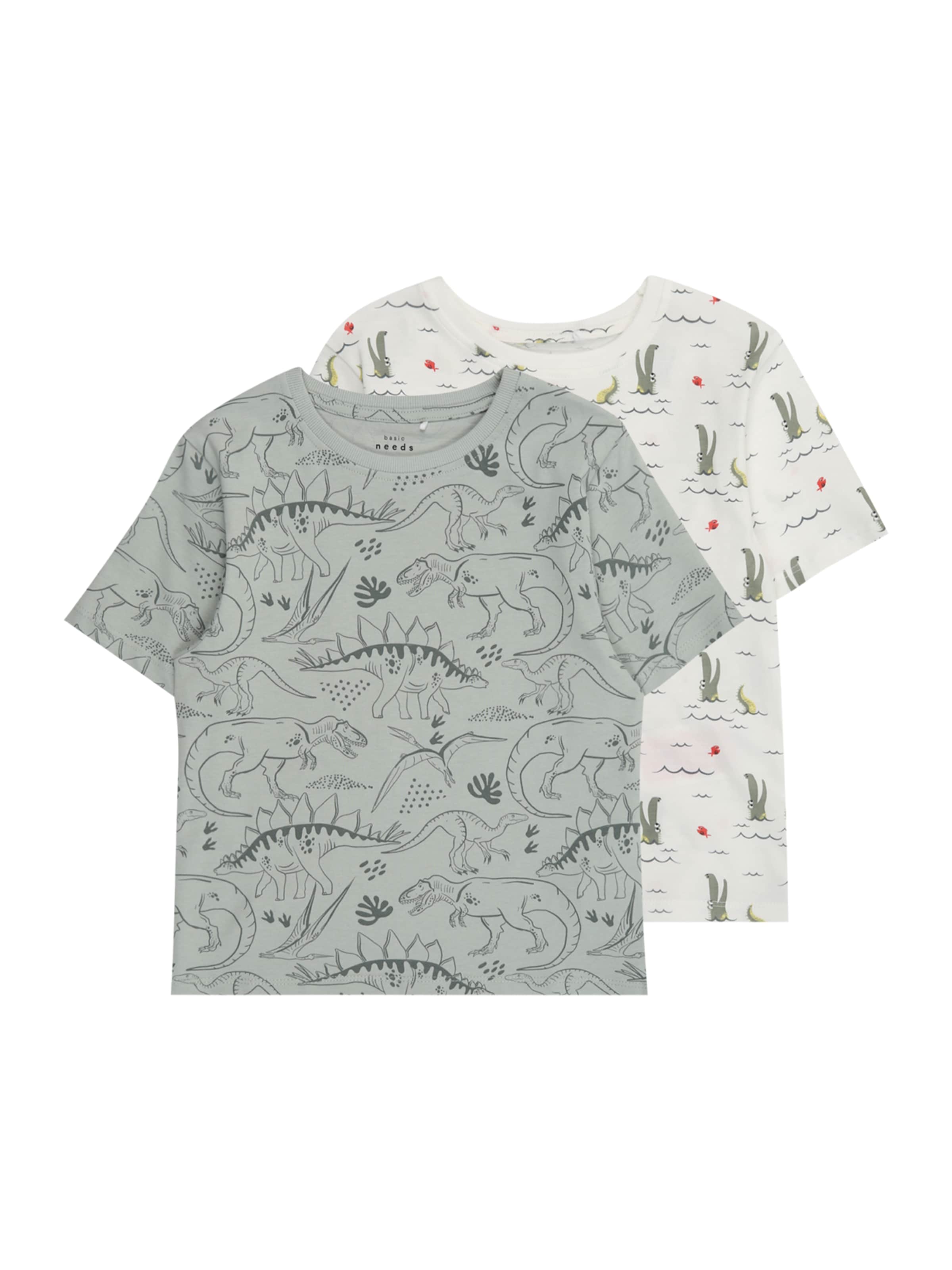 zaļš NAME IT T-Krekls 'NMMVALTHER': no priekšpuses