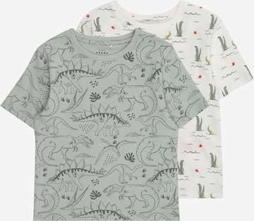 žalia NAME IT Marškinėliai 'NMMVALTHER': priekis