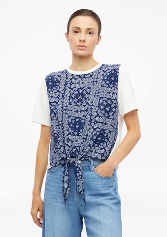 Maglietta di s.Oliver in blu: frontale