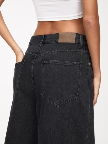 Pull&Bear Wide leg Jeans in Black