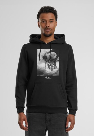 Sweat-shirt 'Ballin 2.0' Mister Tee en noir : devant