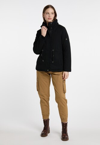 DreiMaster Vintage Winter jacket 'Imane' in Black