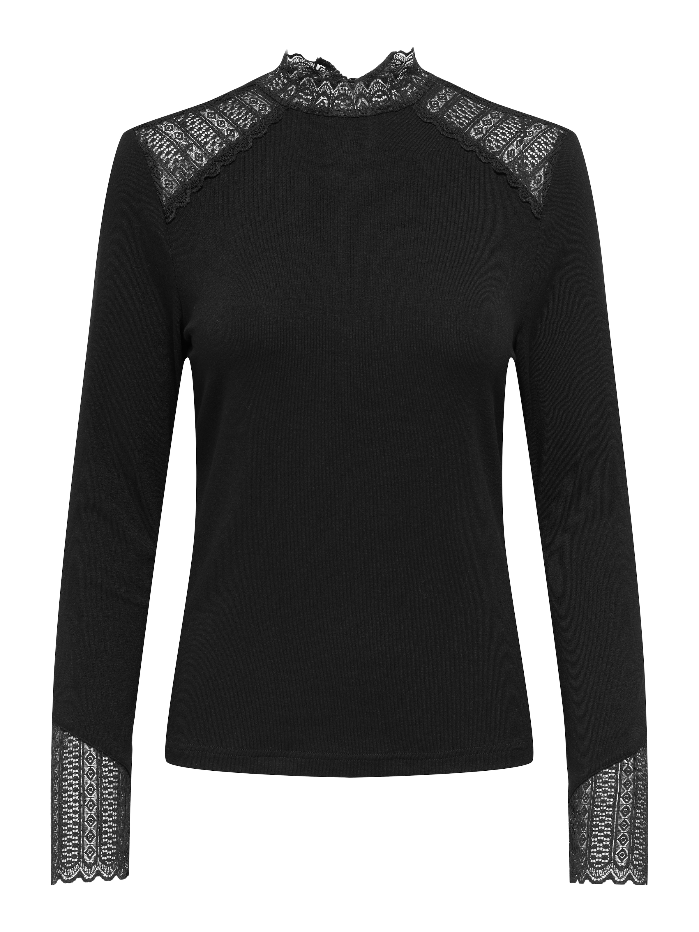 ONLY Shirt 'ONLBECCA' in Zwart: voorkant