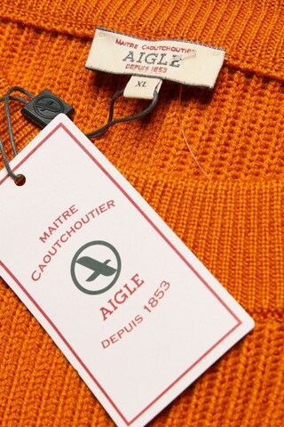 AIGLE Pullover XL in Orange