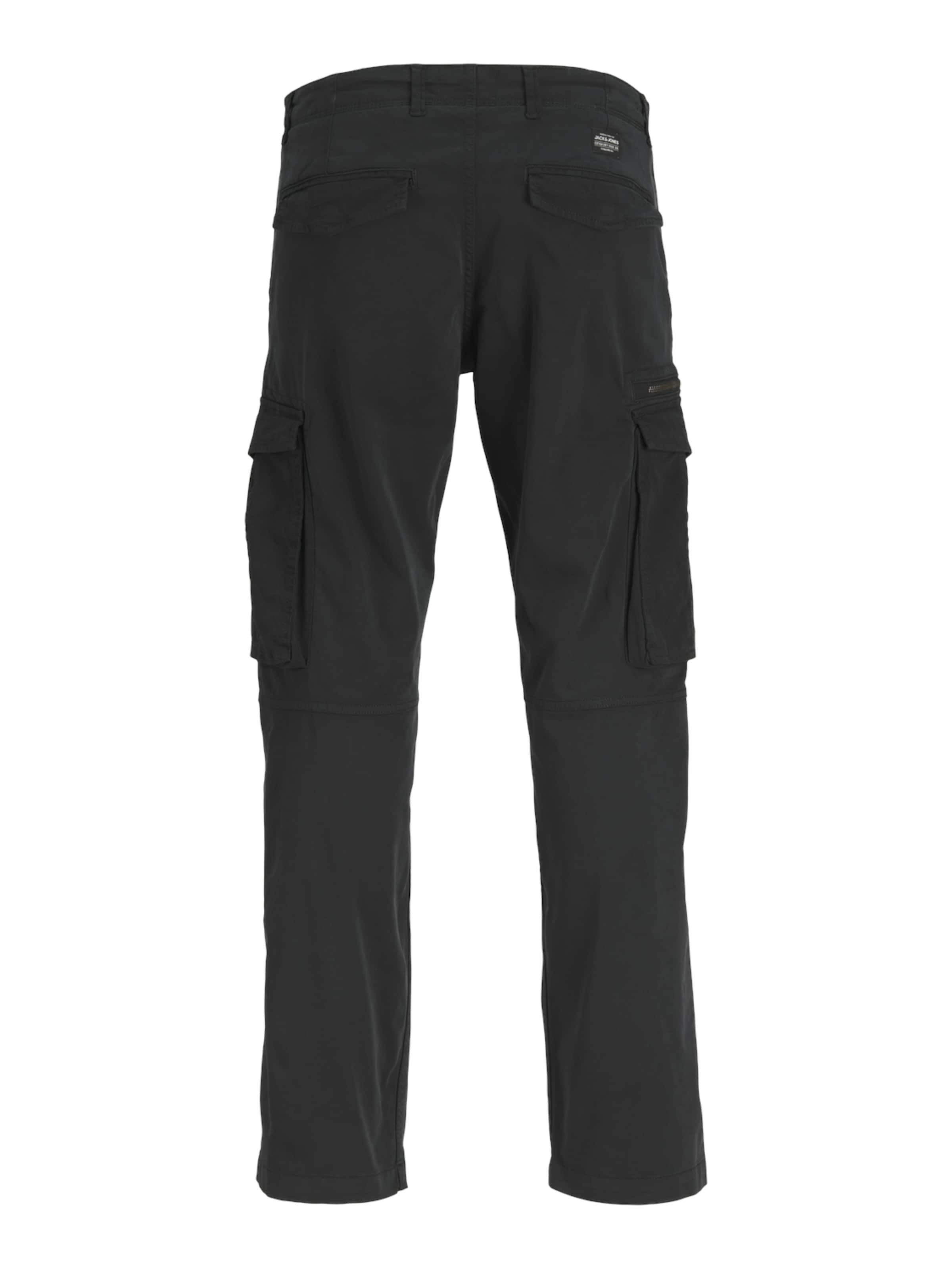 JACK & JONES - Regular Calças cargo 'JPSTKane JJCruise' em preto