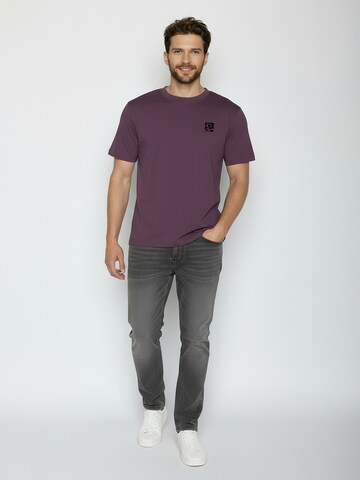 GREENBOMB Shirt ' Fusion Bike Square ' in Red