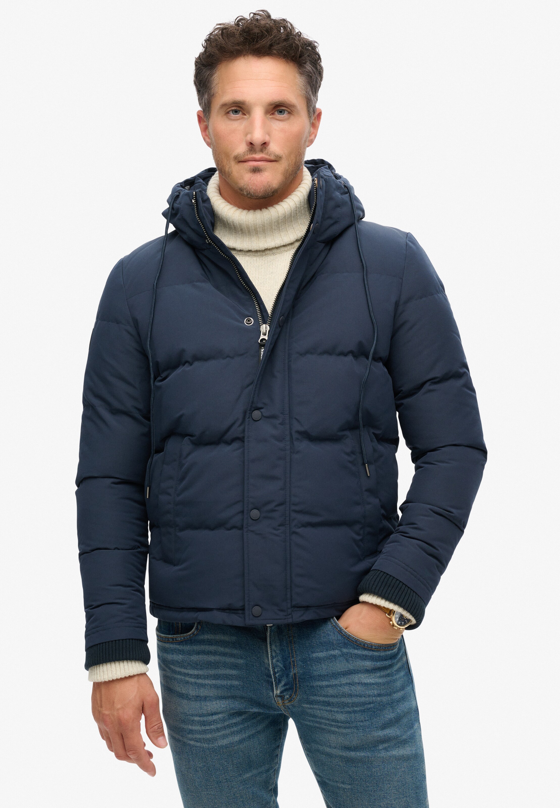 Giacca invernale 'Everest' di Superdry in blu: frontale