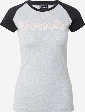 BENCH T- Shirt 'TRINA' in Grau: predná strana