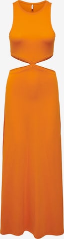 ONLY - Vestido de verano 'Ponta' en naranja: frente