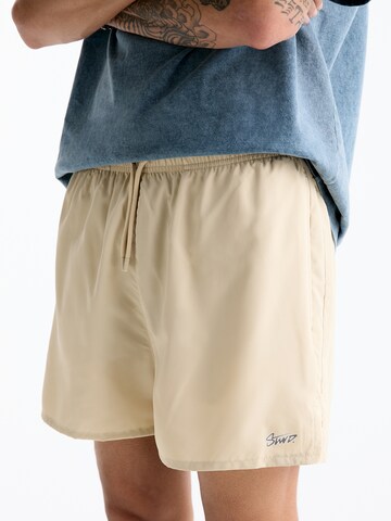 Pull&Bear Badshorts i beige