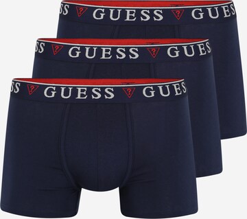 Boxers 'Brian' GUESS en bleu : devant