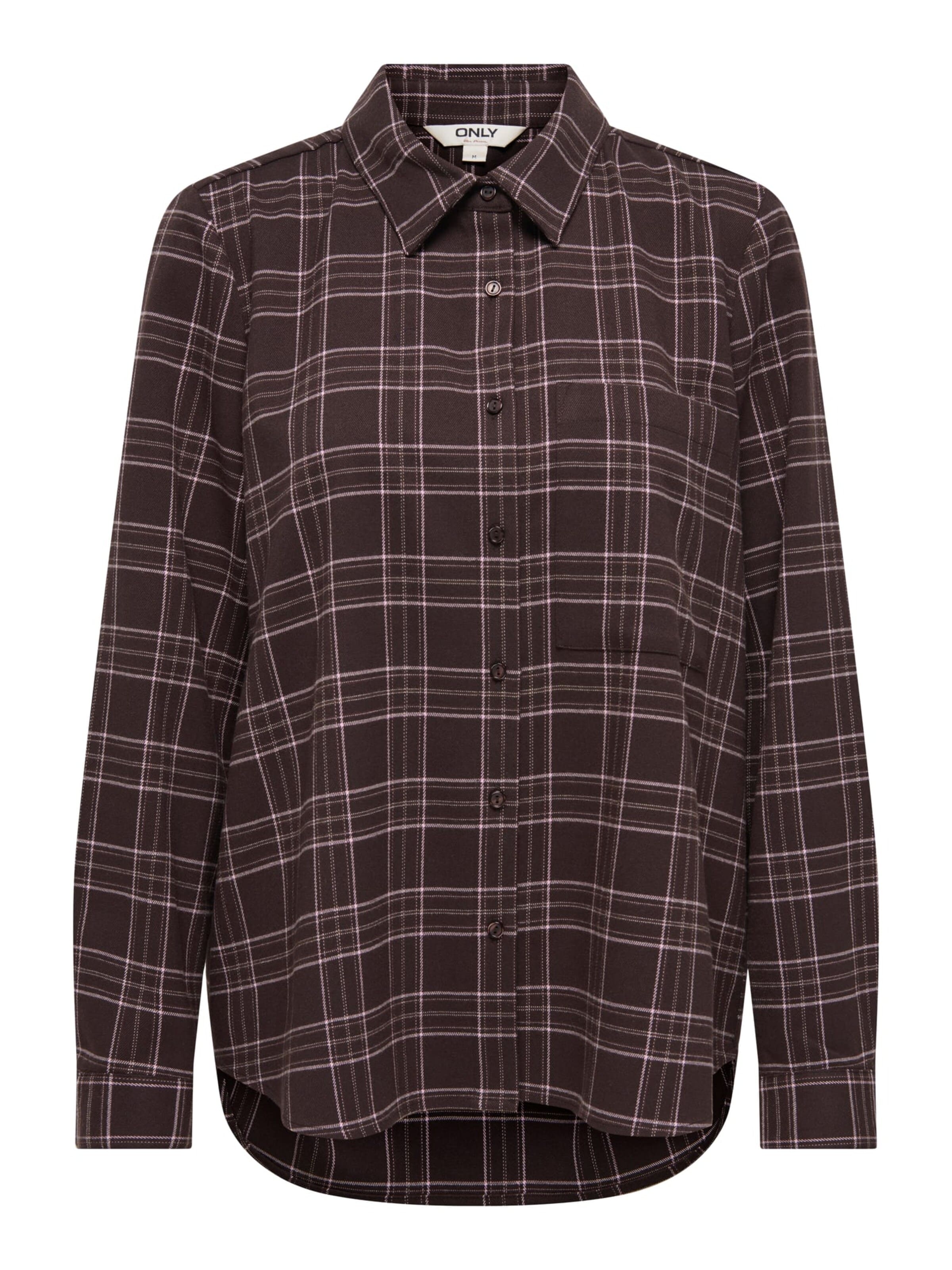 ONLY Blouse 'Wren' in Brown: front