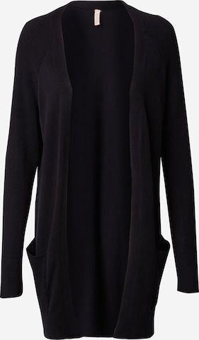 Soyaconcept Knit cardigan 'DOLLIE 754' in Black: front