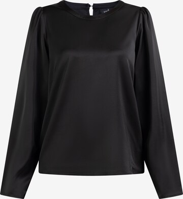 usha BLACK LABEL Blouse in Zwart: voorkant