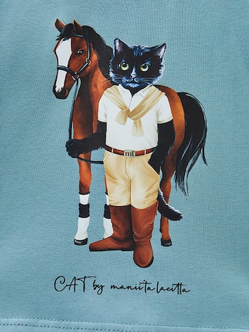 Cat e Lolette Bluser & t-shirts 'Rider Cat' i blå