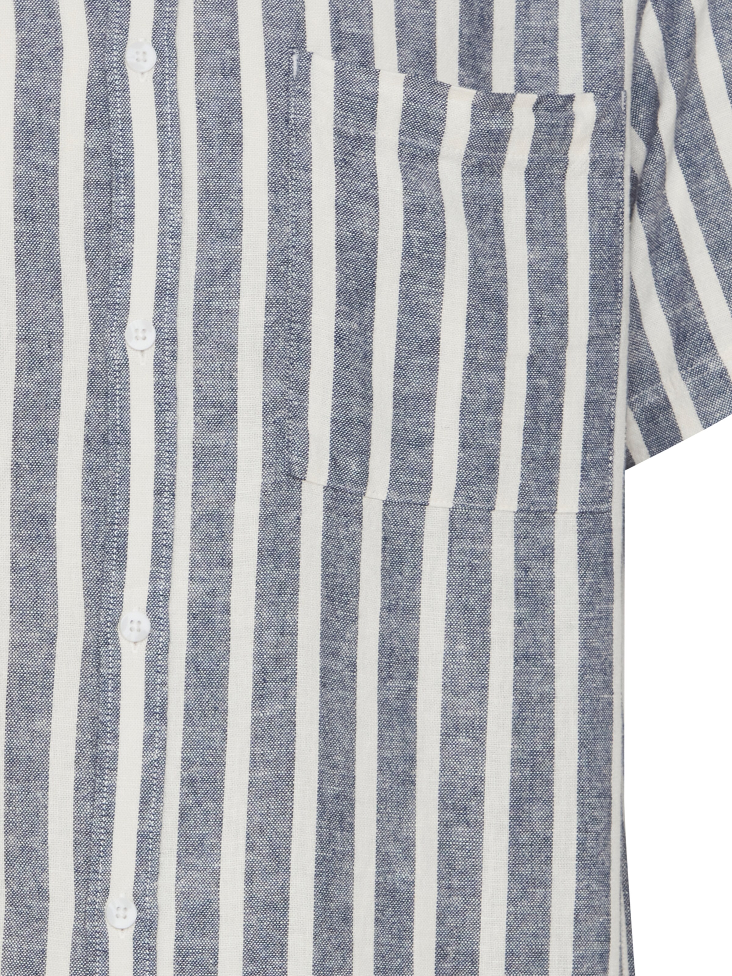 !Solid Regular fit Button Up Shirt 'Fried' in Blue