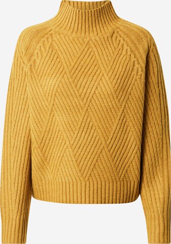 Pullover di Warehouse in giallo: frontale