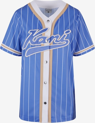 Karl Kani Pusero koossa XXL värissä beige / sininen / valkoinen, Tuotenäkymä