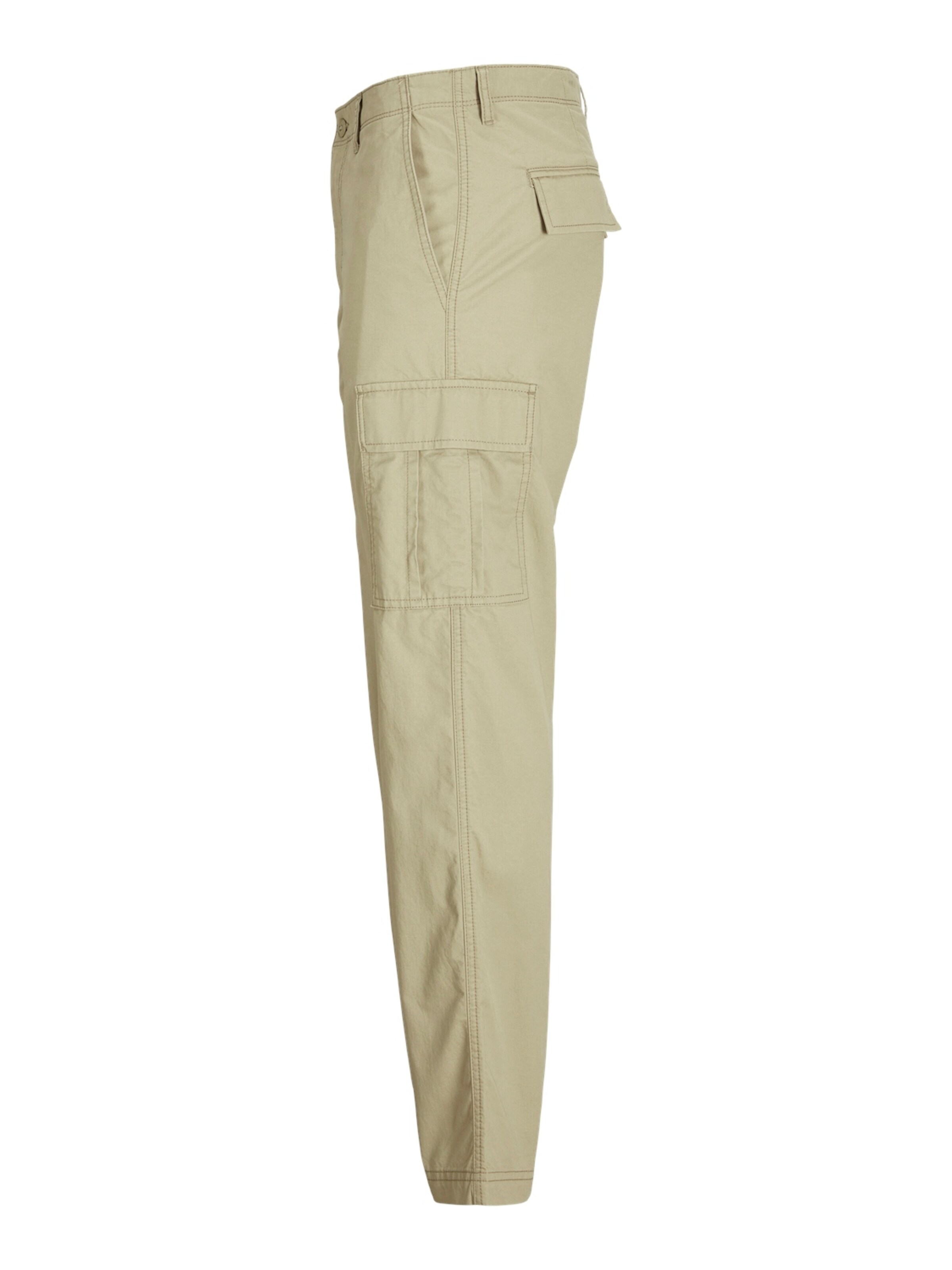 JJ Rebel regular Cargobukser 'JREBCARLOS' i grå