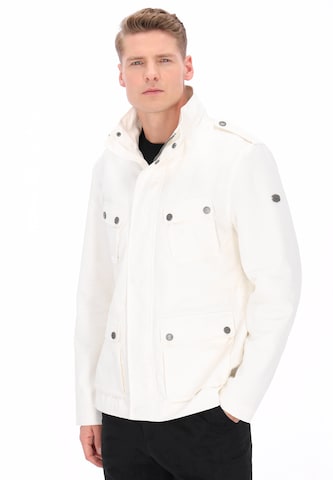 DreiMaster Klassik - Chaqueta de entretiempo en blanco: frente
