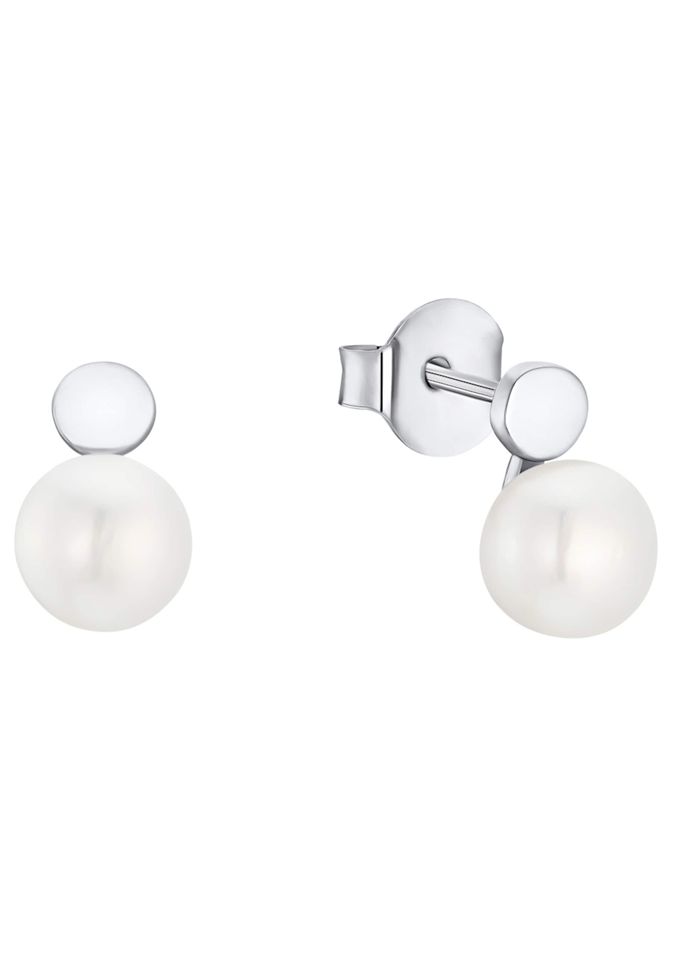 s.Oliver Ohrringe in Weiß