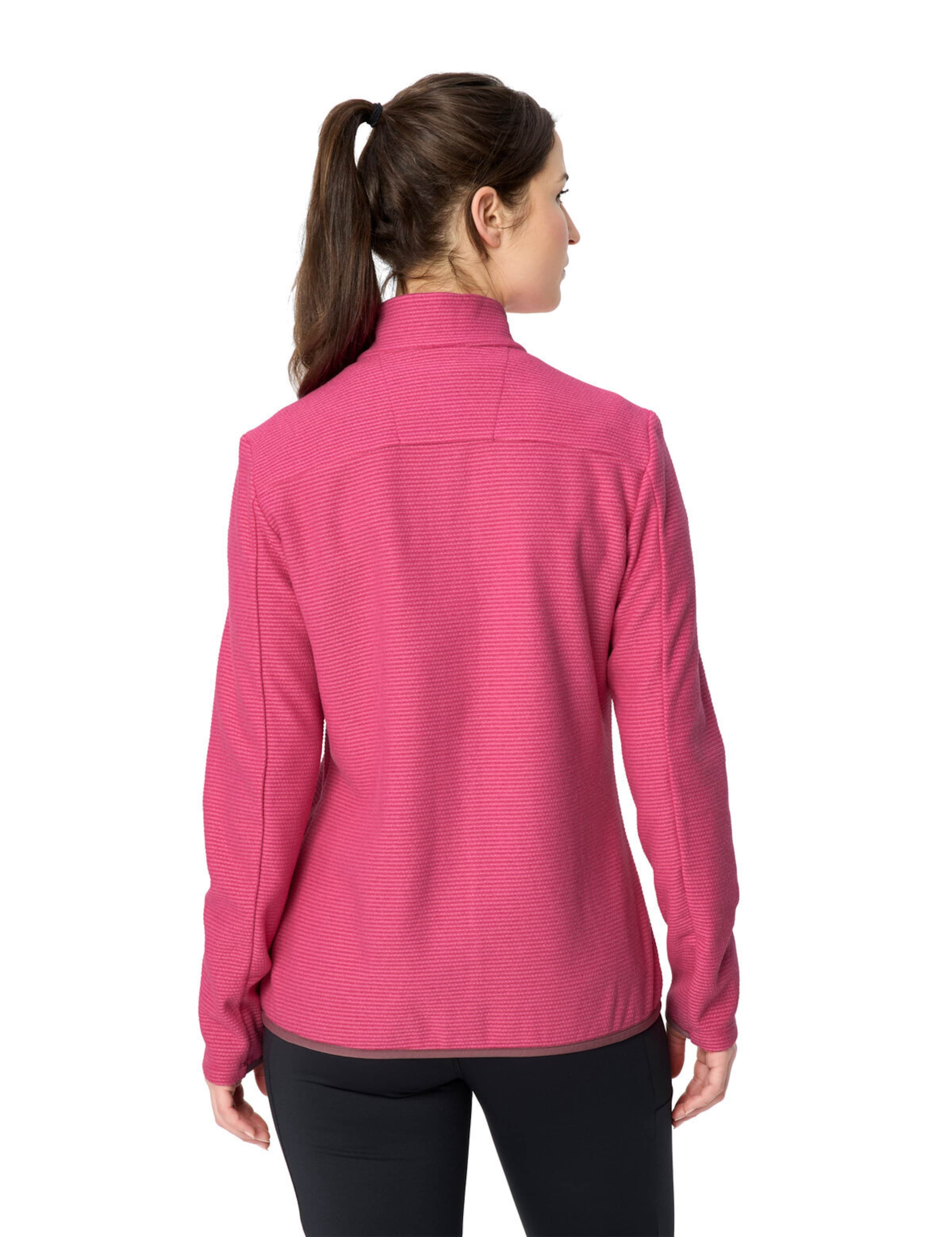 VAUDE Functionele fleece jas 'Strathcona' in Roze