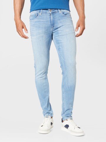 GARCIA Skinny Jeans in Blauw: voorkant