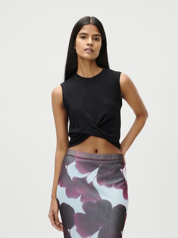 Haut 'Finja' LeGer by Lena Gercke en noir : devant