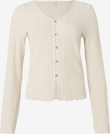 ONLY Knit Cardigan 'ONLELLA' in Beige: front