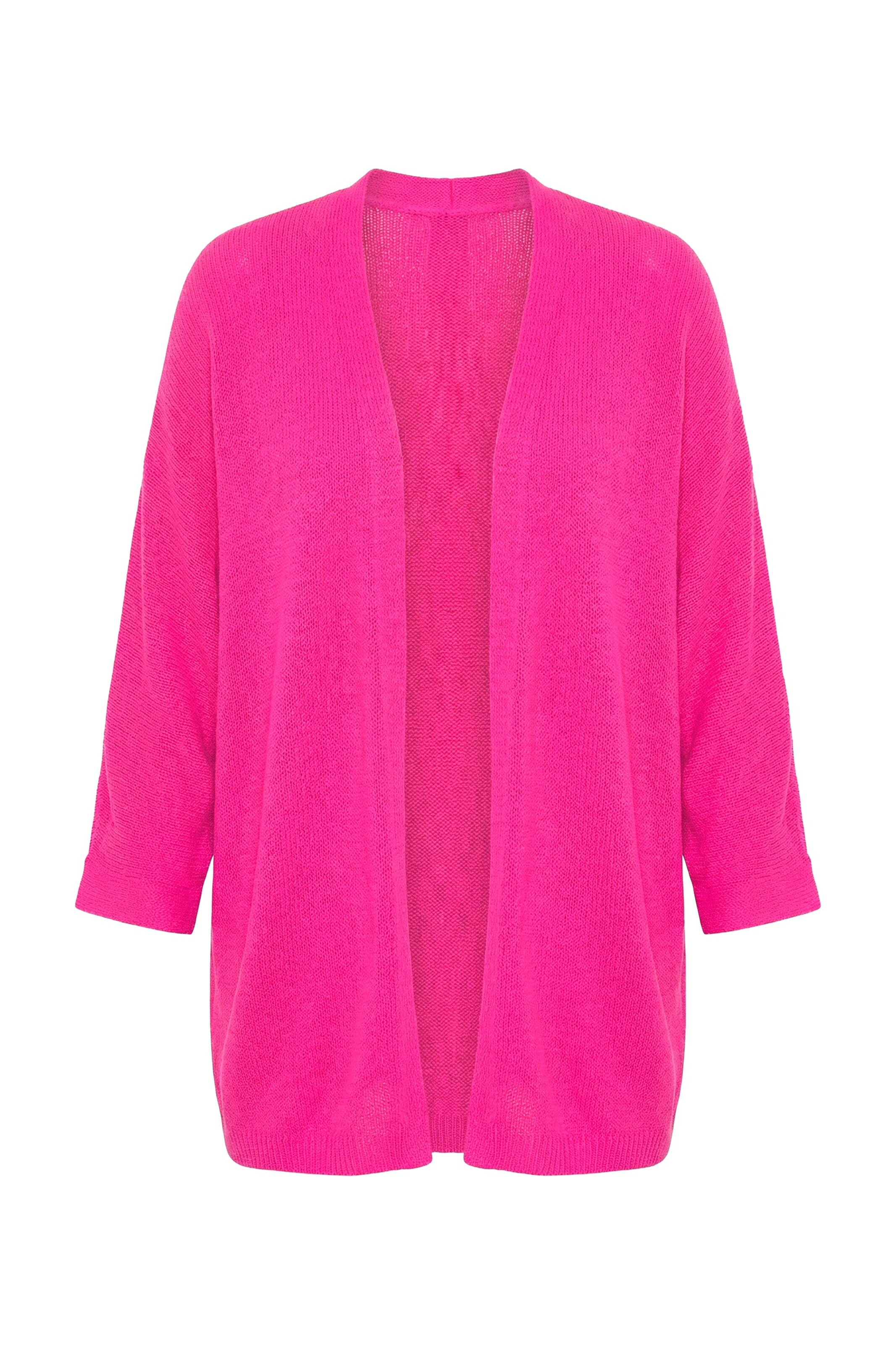 MIAMODA Strickjacke in Lila: Vorderseite