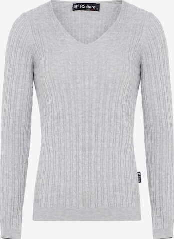 DENIM CULTURE Pullover 'Verla' in Grau: predná strana