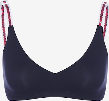 Bustieră Sutien de la Tommy Hilfiger Underwear pe albastru: față