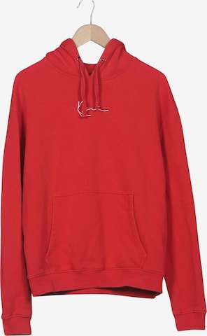 Karl Kani Kapuzenpullover M in Rot: Vorderseite