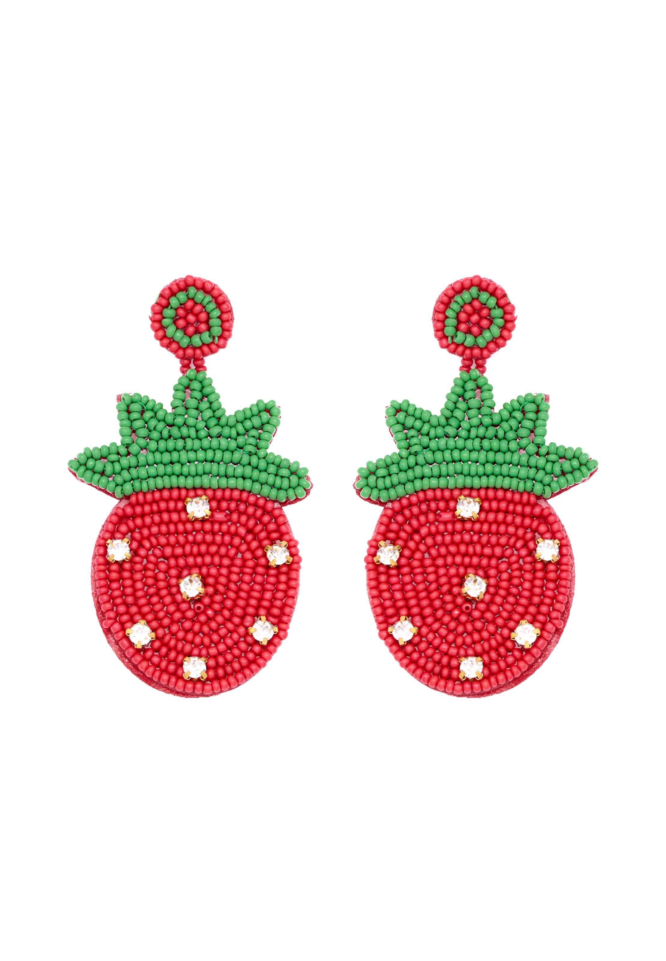 MYMO - Pendientes en rojo: frente