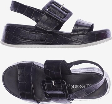 CAFÈNOIR Sandalen 36 in Schwarz: predná strana