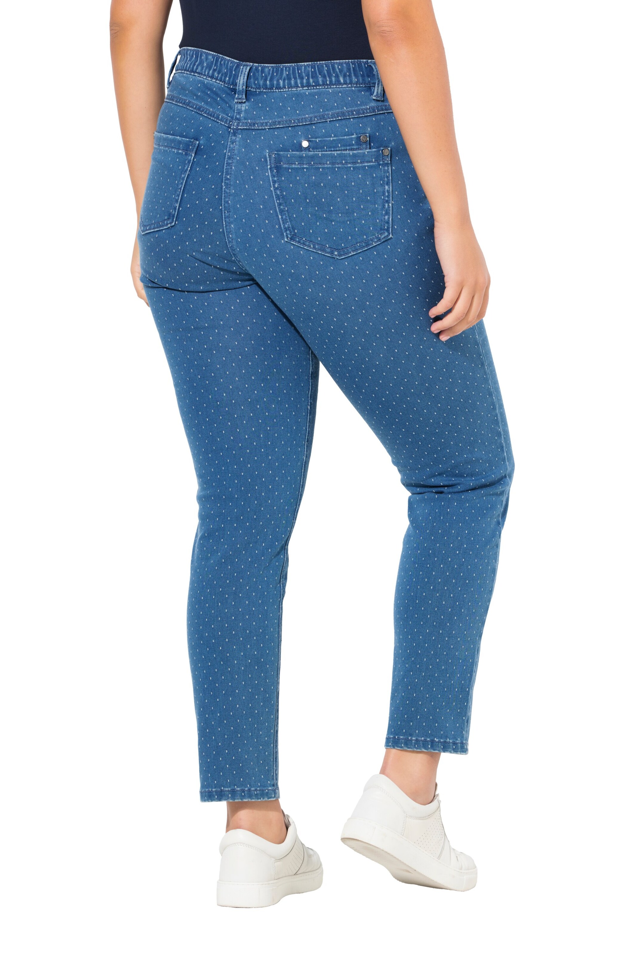 Ulla Popken Slimfit Jeans in Blau